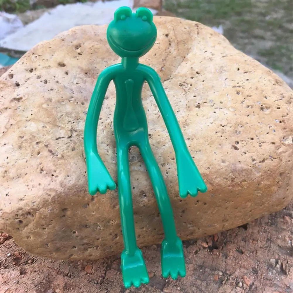 

5Pcs Green Branches Fixing Band Frog Shape Weather-resistant PVC Tree Branch Finishing Fixing Band Garden Tool Fixed Rope Clamp
