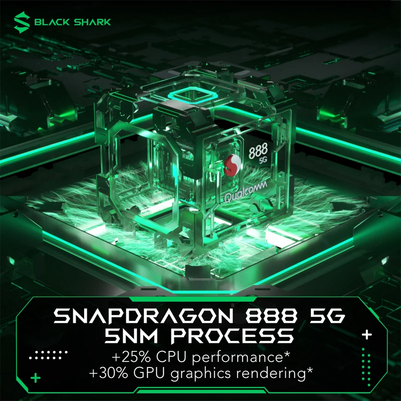 Игровой глобальная версия Black Shark 4 Pro Snapdragon 888 120 Вт магнитный выдвижной триггер с