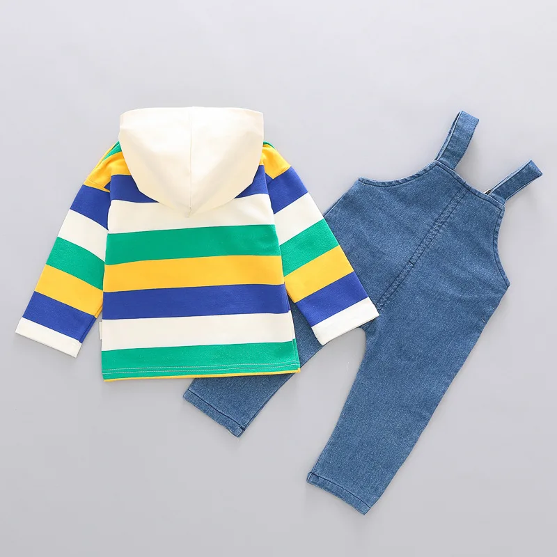 Новая одежда с рисунком для маленьких мальчиков и девочек Одежда младенцев