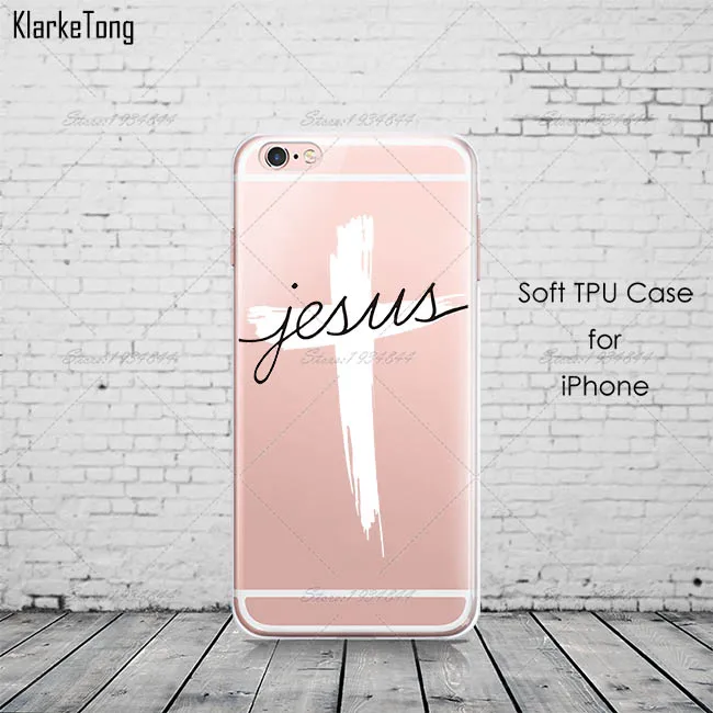 Amen Jesus Cruz Amor дизайнерские чехлы для iphone 12 11 XR XS MAX 6s 7 8 Plus SE2020 прозрачный силиконовый