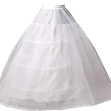 Wedding Bridal Dress 3 Hoops Petticoat Under Garment Slip 2023