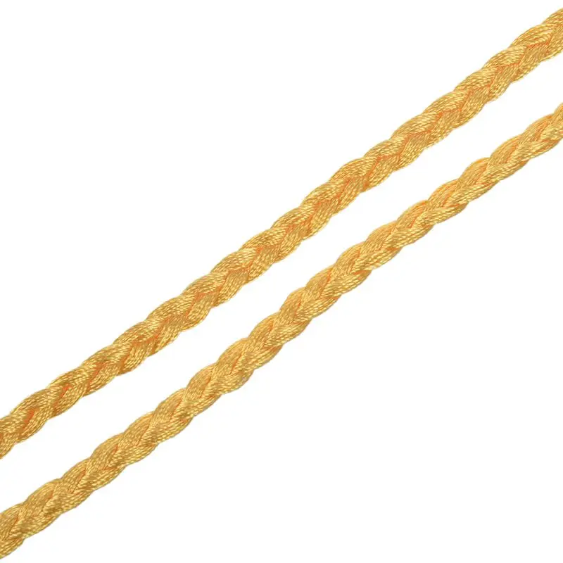 

Hot kf-Woven tassel belt knot decorated waist chain waist rope Dark Khaki