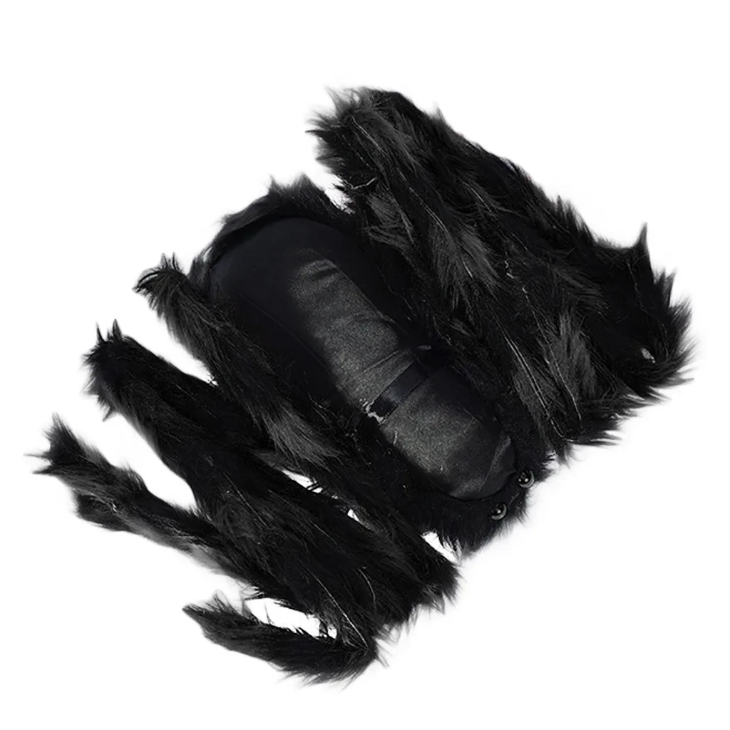 Плюшевая имитация паука на Хэллоуин украшение для дома с привидениями забавные