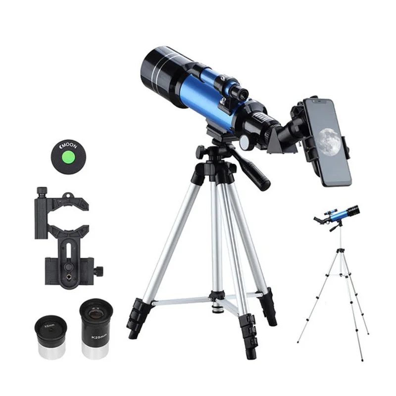 

WolFAce F40070M Telescope Astronomical Monocular With Tripod Refractor Spyglass Zoom High Power Powerful For Astronomic Space