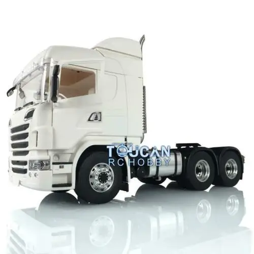 

1/14 Electric Truck LESU Metal 6x6 Chassis Motor Tractor Trcuk RC Tractor Hercules R730 Cabin for Scania Toy TAMIYA THZH0659-SMT