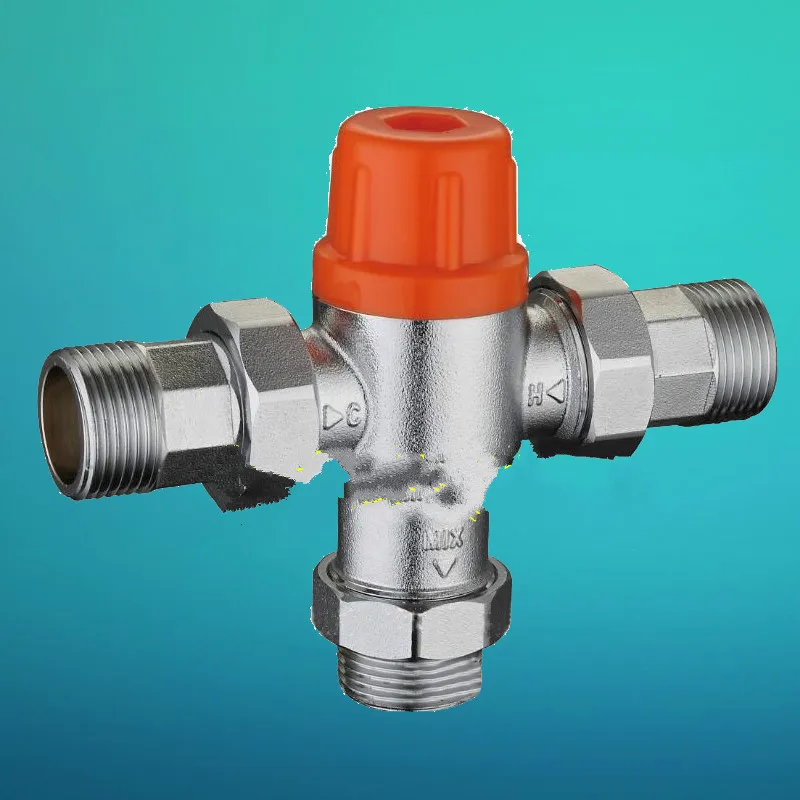 Термостатический 3 ходовой клапан термостатический смесительный DN15 DN20 DN25