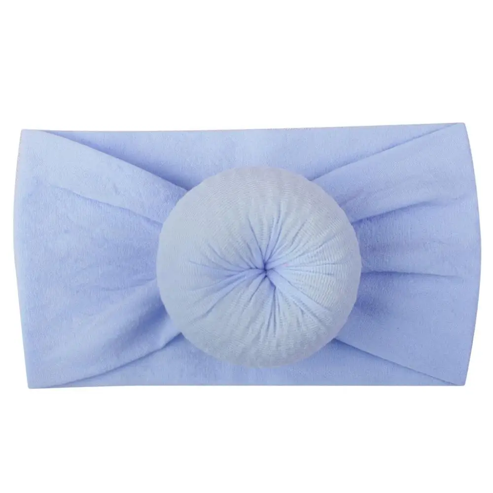 Популярный новый стиль детские головные уборы 23 цвета нейлоновые широкие