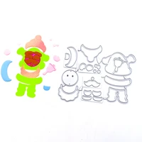 julyarts father christmas new cutting dies stencils for card making decoration scrapbook paper craft knife mould blade punch