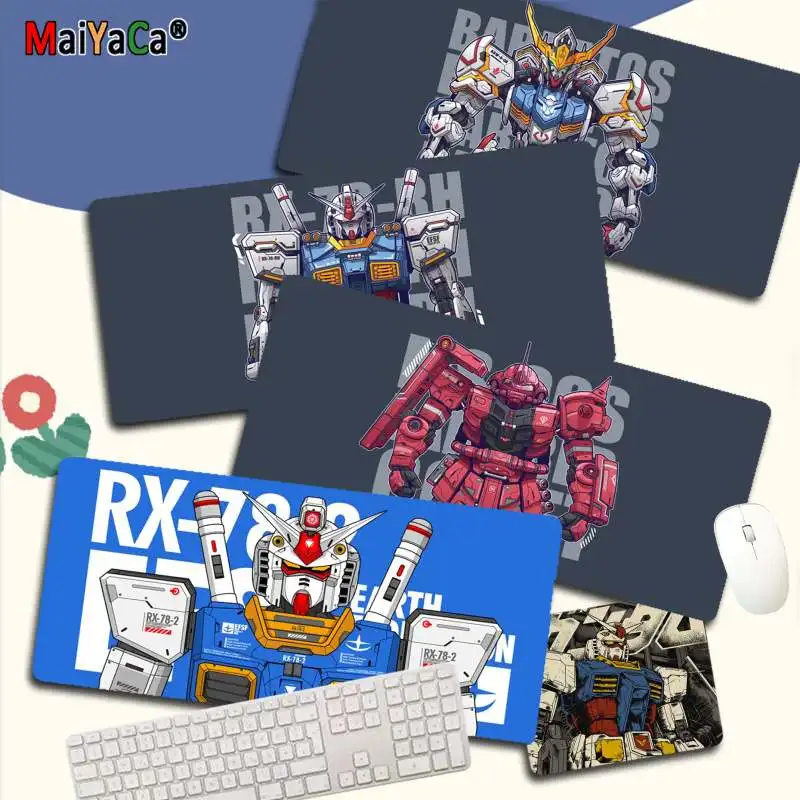 

MaiYaCa Gundam Your Own Mats Rubber Mouse Durable Desktop Mousepad Size for big CSGO Game Player Desktop PC Computer Laptop