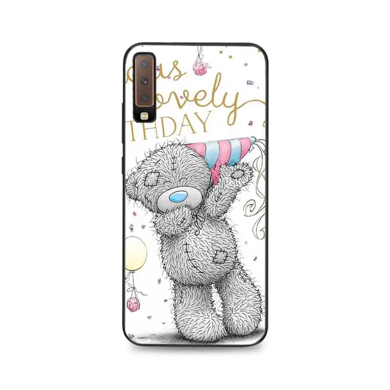 Чехол для телефона HTXian Teddy Me To You Bear мягкий чехол Samsung A51 A71 A40 A50 A70 A10 A20 A30 A6 A7 A8 A9 |