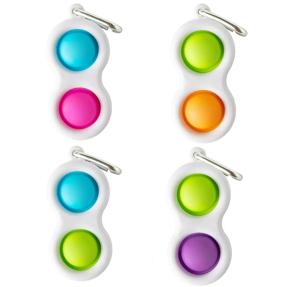 

New Finger Bubble Music Silicone Decompression Toy Simple Dimple Toys Stress Relief Hand Fidget Toys For Kids Adults