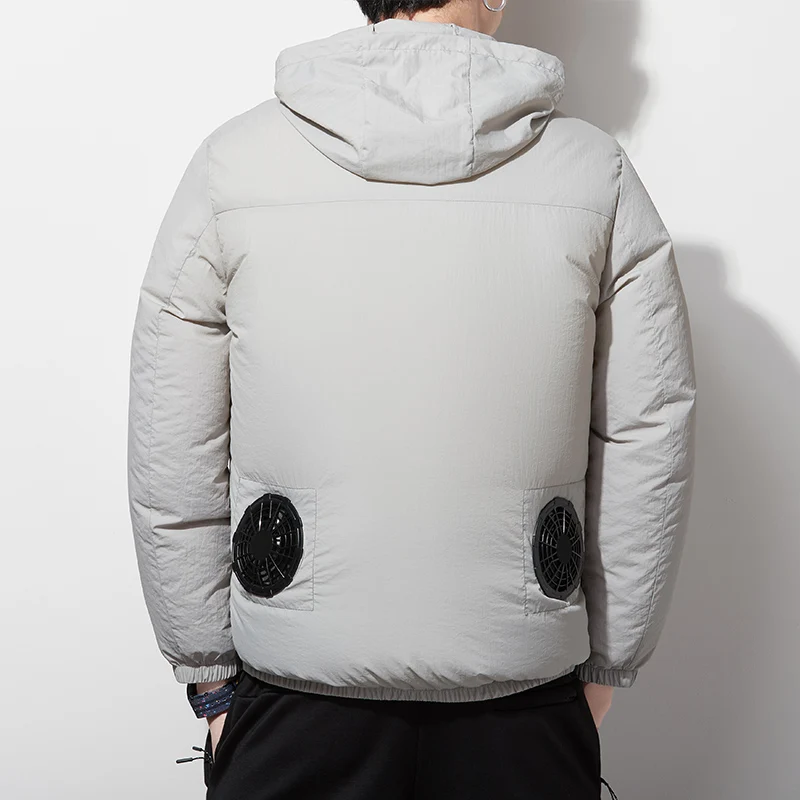 Новая летняя уличная куртка с вентилятором охлаждения Мужская одежда для