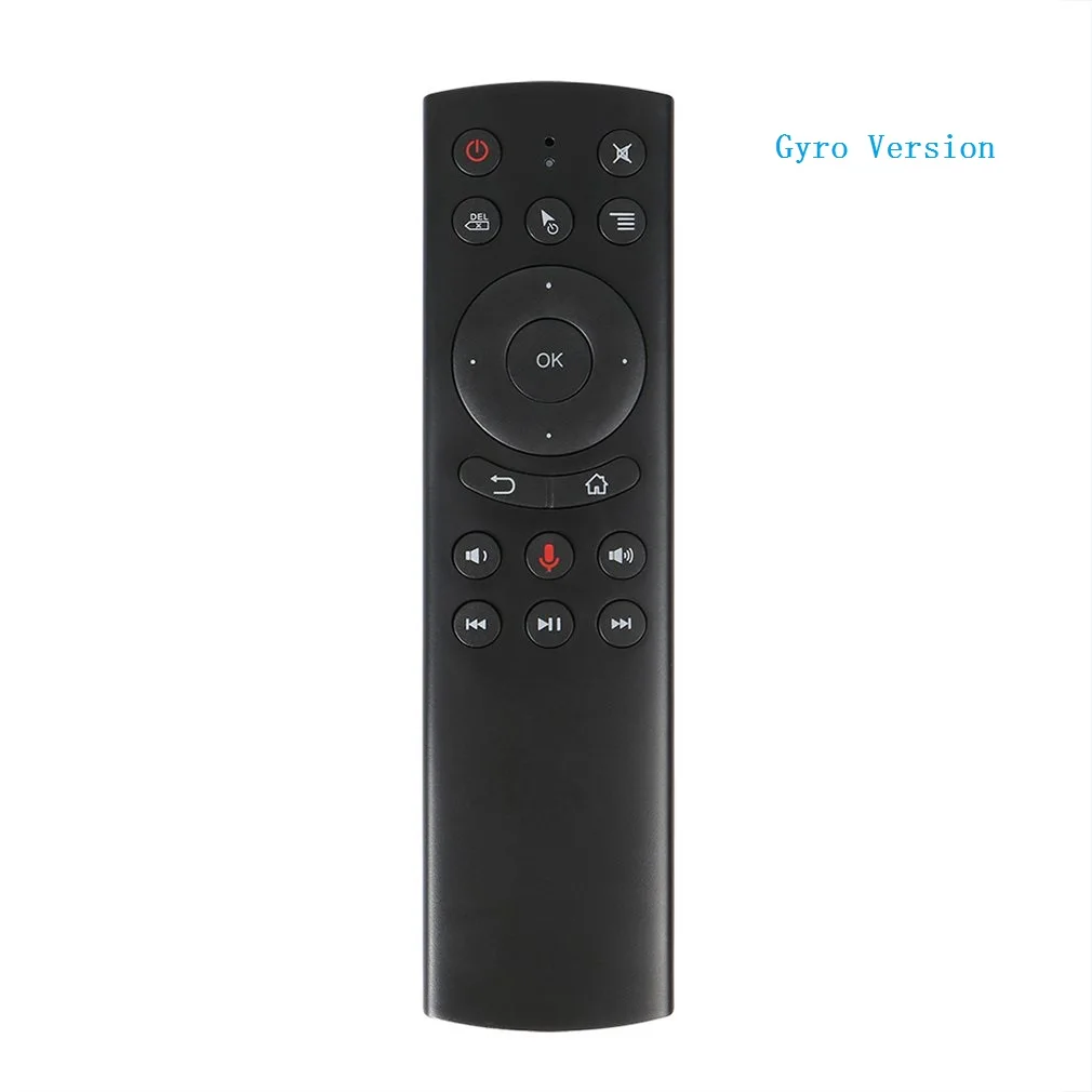 G20 Smart Digital tv пульт дистанционного управления 2,4G беспроводной воздушный гироскоп мыши голосовой пульт дистанционного управления Клавиатура для ПК Android tv Box - Цвет: Gyro Version