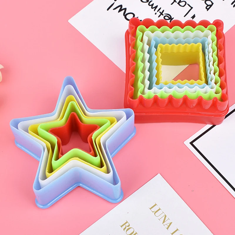 5 шт. формочки для печенья форма выпечки сделай сам инструменты Плунжер формы