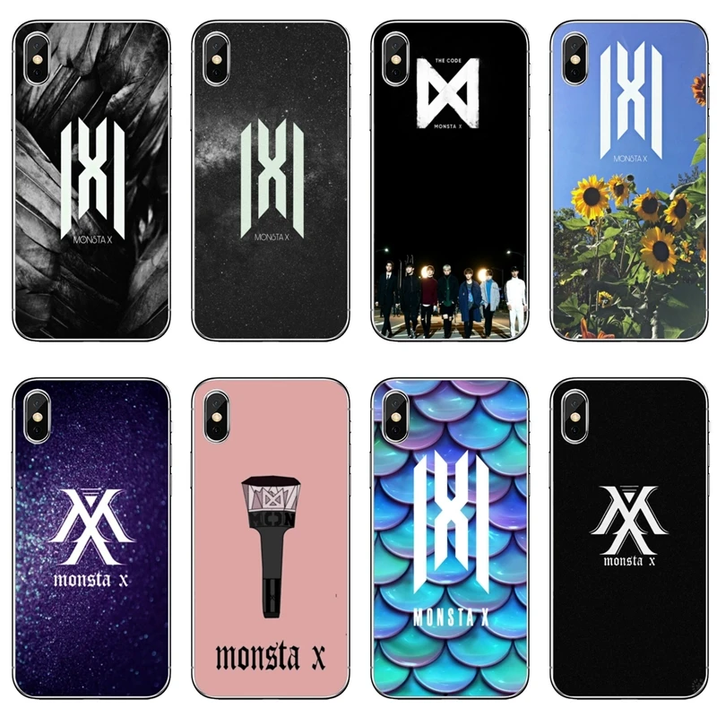 Новинка KPOP Boy Group Monsta X для Xiaomi Mi 9 8 SE Pro A1 A2 Lite 6 6X 5 5s 5x note mix 2s 3 max 2 мягкий чехол |