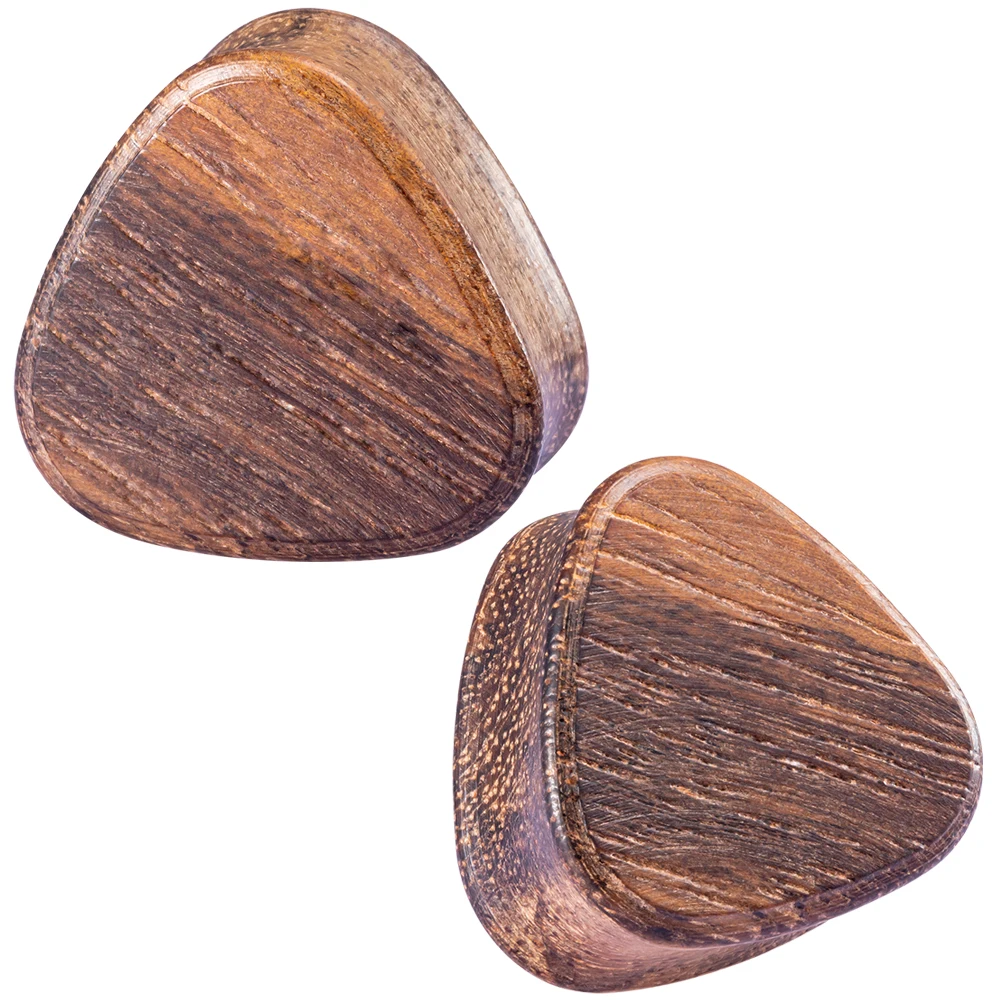 1 пара оригинальных деревянных пробок для пирсинга, пробки для пирсинга, пробки для пирсинга в виде капли воды, ювелирные изделия для тела, 8-25 мм