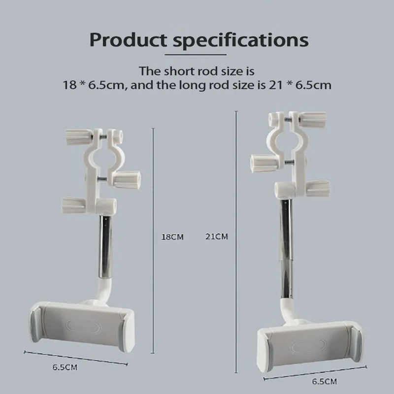 

2021 New Car Rearview Mirror Mount Phone Holder For iPhone 12 GPS Seat Smartphone Car Phone Holder Stand Adjustable Support 4.7