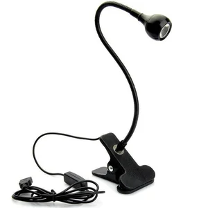 Led With Clip Holder Portable  USB Rechargeble LED Night Light Clip-on Flexible Reading Light Bed Table Desk LED Book Lamp