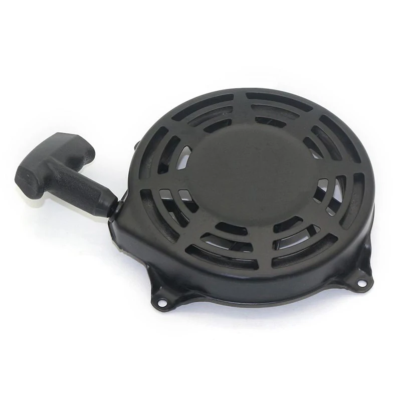 

Lawn Pull Recoil Starter Mower Metal Plastic Black Replacement Assembly