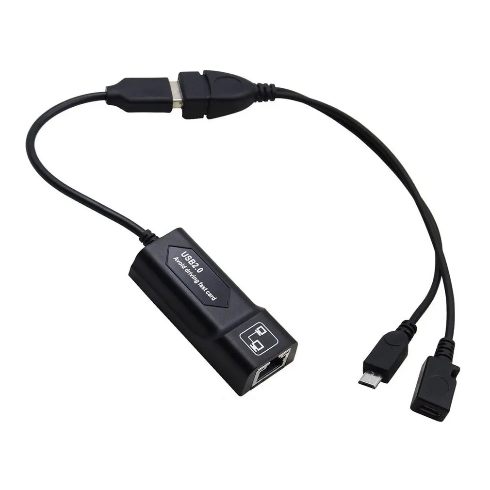 Адаптер USB 2 0 к RJ45/2X кабель Mirco LAN Ethernet адаптер для Fire TV 3 или Stick GEN | Компьютеры и офис
