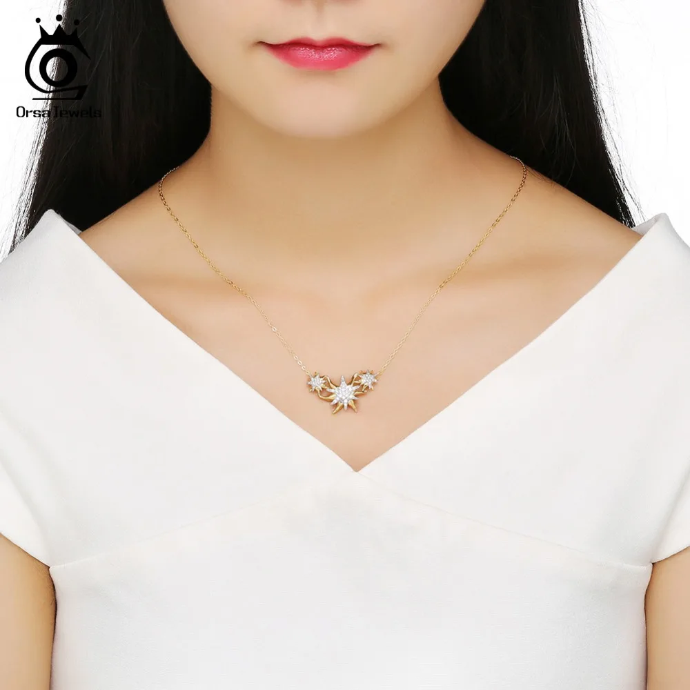 Ожерелье женское из серебра 925 пробы с фианитом | Украшения и аксессуары