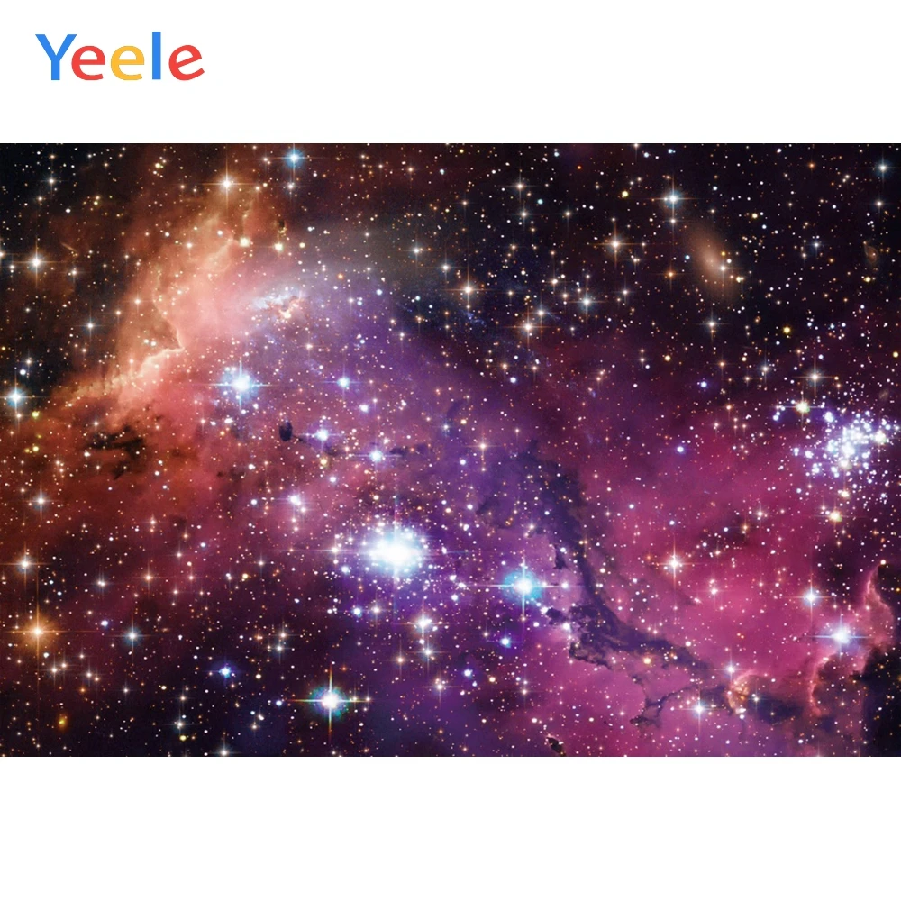 Yeele космического пространства живописные задние фоны с изображением светильник