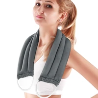 scarf hot pack for neck wrap with soft plush backing hot pack neckerchief hot therapy for neck shoulder pain relief