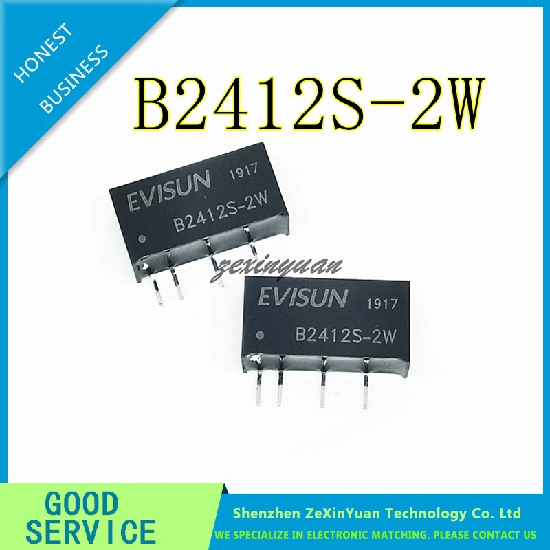 

B2412S-2W DC-DC buck модуль 24V turn 12V изолированный силовой модуль 2W