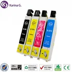 Совместимые чернильные картриджи для T0461, T0472, T0473, T0474, подходят для Epson Stylus C63,C65,C83,C85,CX3500,CX4500,CX6500 и т. д.