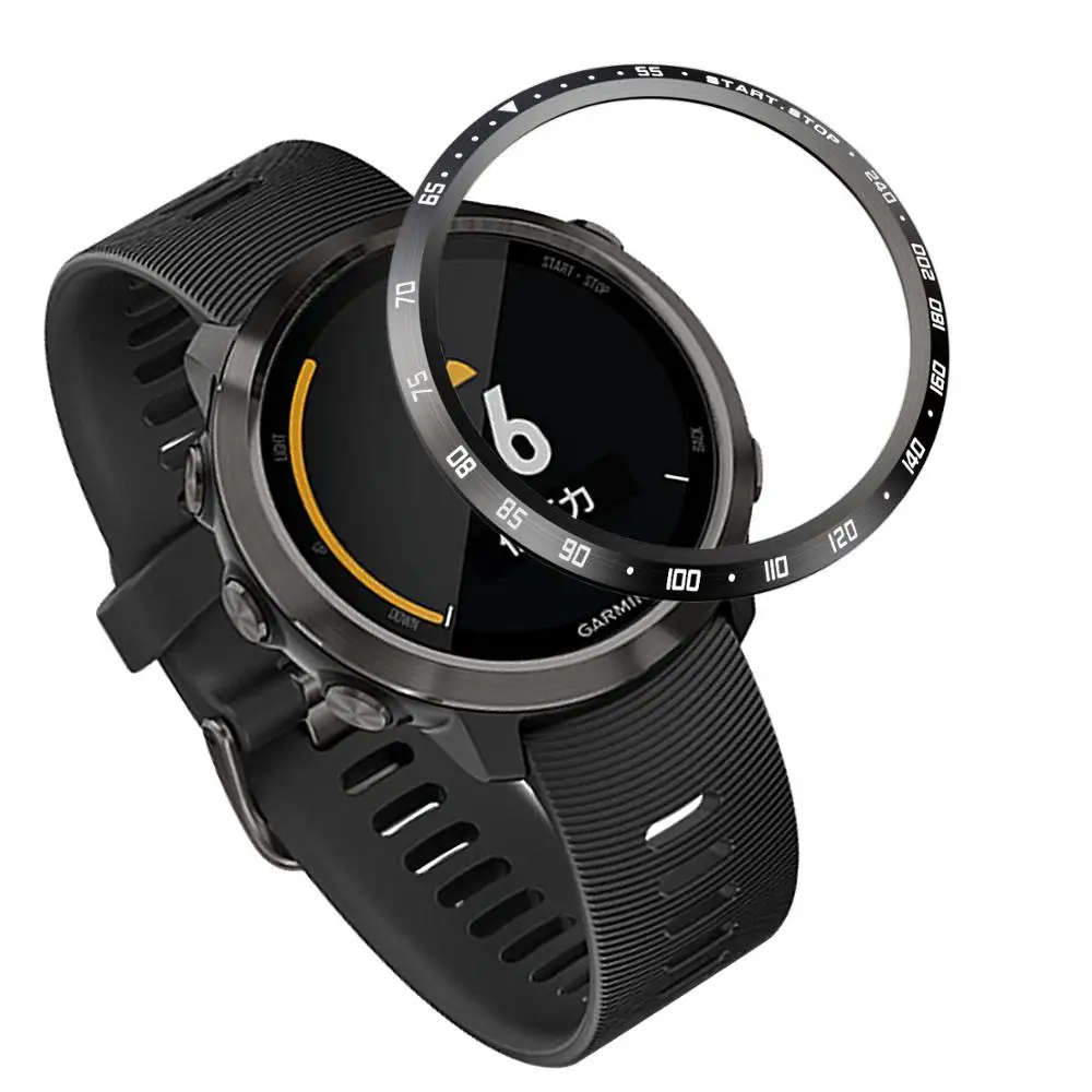 Рамка для часов с кольцом-ободком Garmin Forerunner 645 музыкальный ободк чехол стайлинга