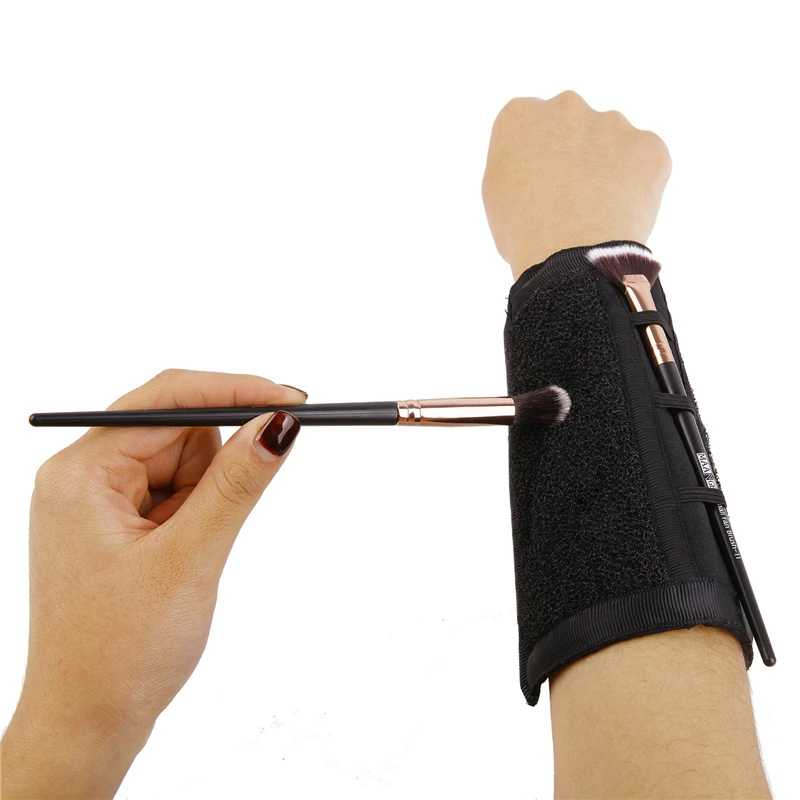 

1 Pcs Arm Makeup Sponge Cleaner Quick Eyeshadow Makeup Brushes Cleaning Sponge Tool Professional Makeup Brush Color Remover