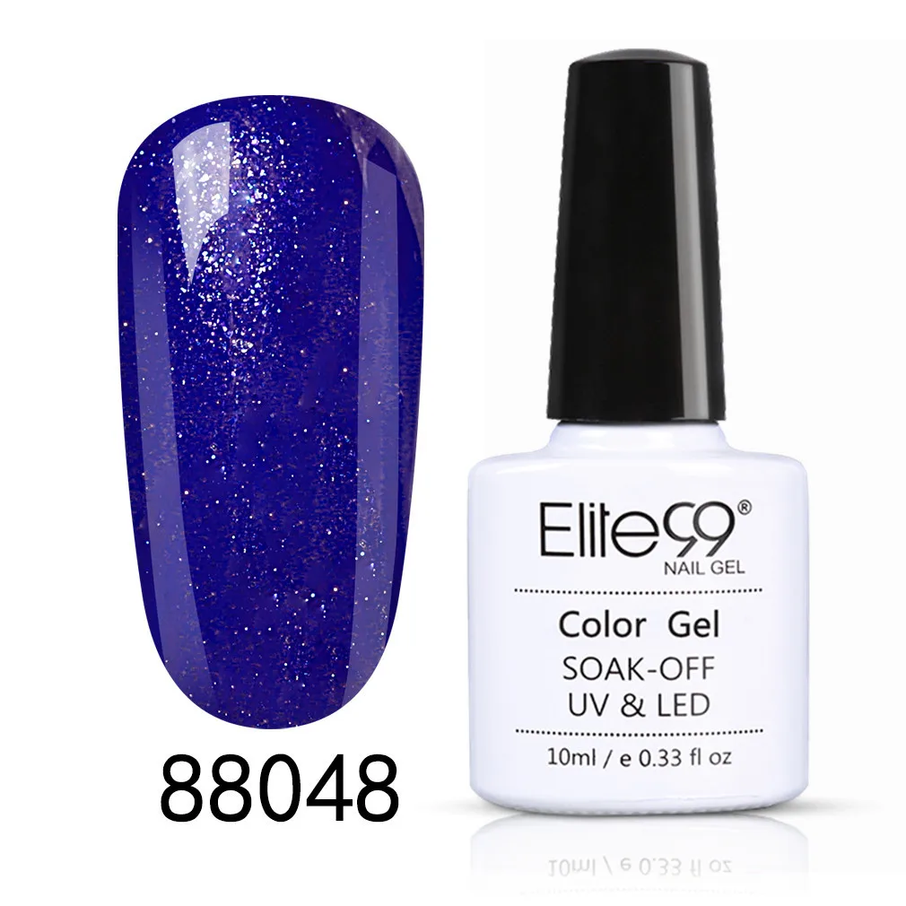 88048 Elite99 10 мл сменный Гель-лак для нейл-арта мрамор Halo эффект гель Перманентный лак для ногтей замачиваемый маникюрный гель для ногтей лак - Цвет: 88048
