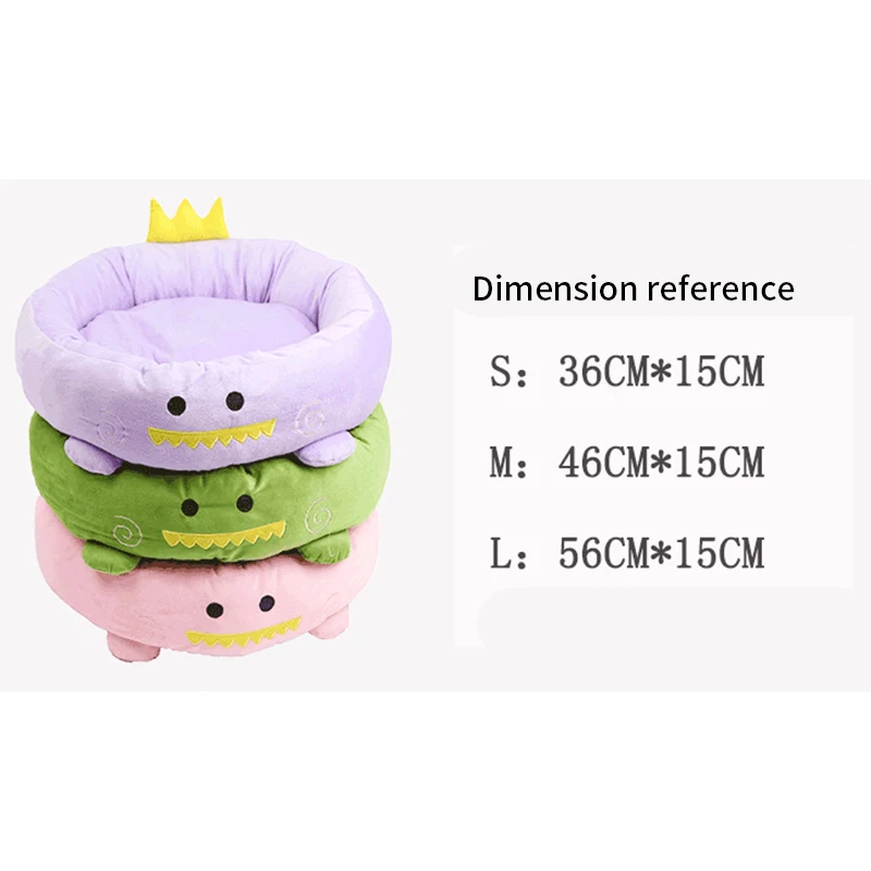 

Cat Bed Dog Bed Pet Winter Warm Solid Color Cats Nest Mat Sweet Comfortable Cushion for Small Dogs Cats Washable Pet Products