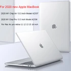 Чехол для ноутбука Macbook Air 13 A2337 A1932 A2179 Сенсорная панельID новый чип M1 Air pro retina 11 12 13,3 15 16 дюймов A2338 A2251 A2289