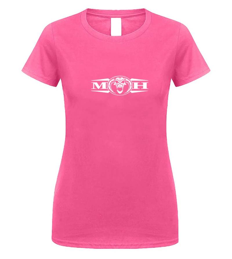 Мастер Hardcore хлопок летняя индивидуальность Banco camiseta популярная ajustada Linda модная мужская футболка - Цвет: women pink