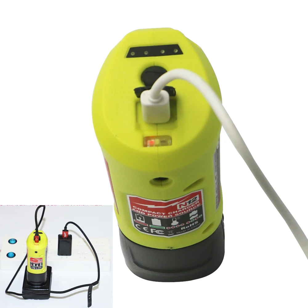 Зарядное устройство и USB адаптация для Milwaukee 12 В 10 8 N12 M12 Li Ion электроинструменты