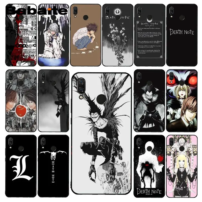 Чехол для телефона Babaite с аниме мангой из Death Note чехол Xiaomi Redmi8 4X 6A 9 Go Redmi 5 5Plus Note8T