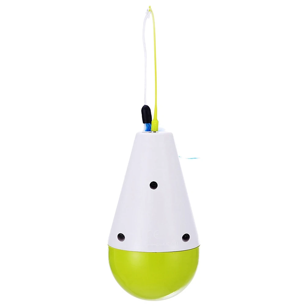 

ALL FOR PAWS Electric Tumbler Feather Wand Cat Toy Electric Roly-Poly Feather Scratch Toy for Cat Pet