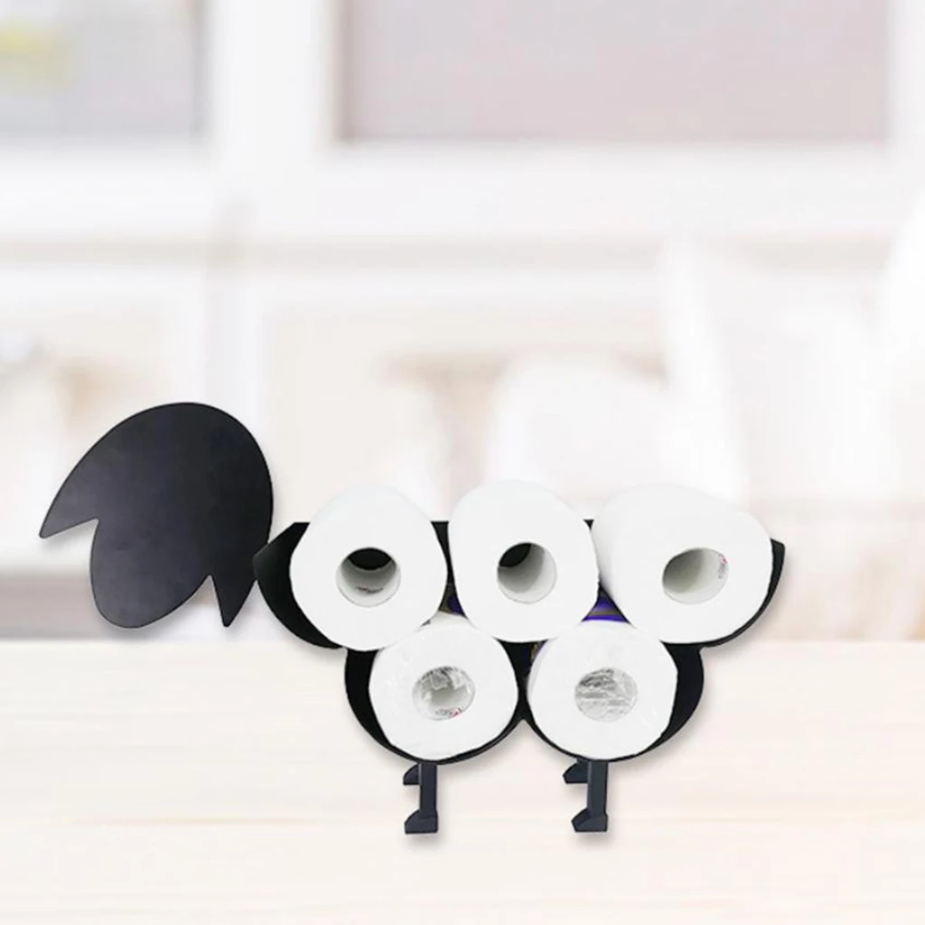 Держатель для туалетной бумаги в форме овцы коробка хранения салфеток ванной