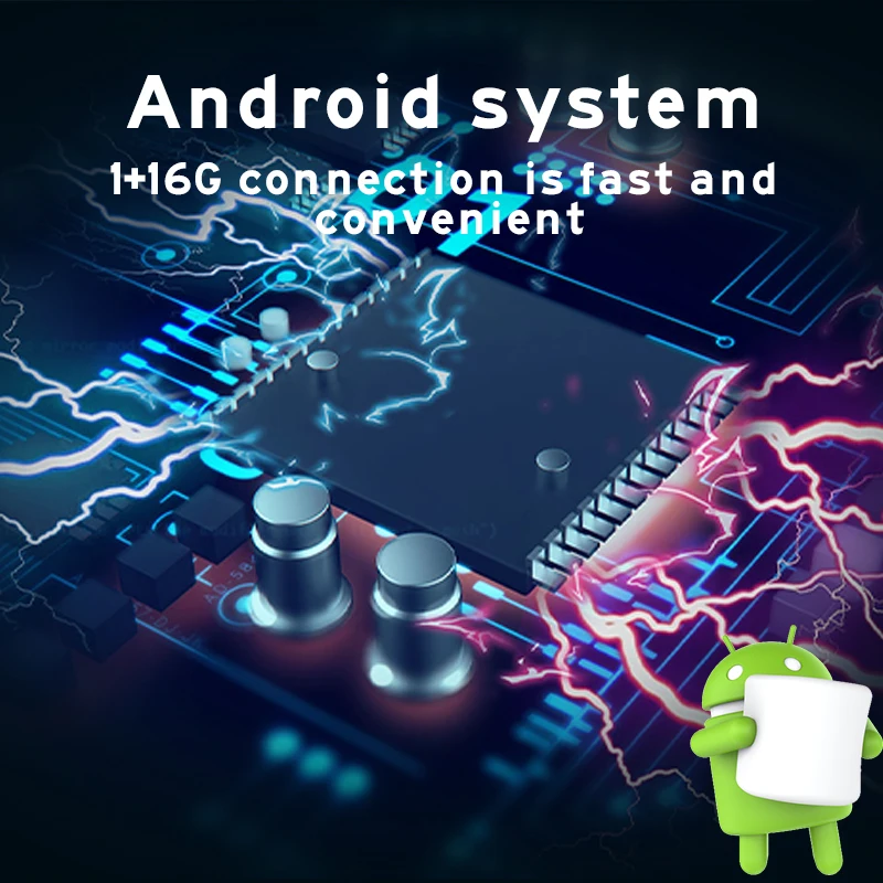 Автомагнитола с IPS сенсорным экраном 9 5 дюйма 2din Android система Wifi Bluetooth