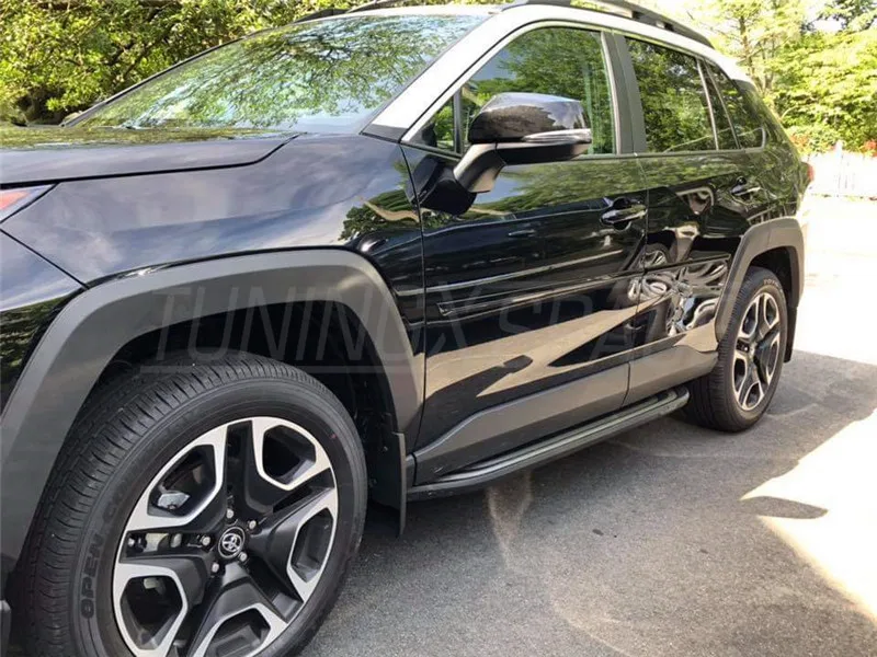 Новый боковой Шаг подходит для Toyota RAV4 2019 2020 алюминиевая Беговая доска Nerf Bar |