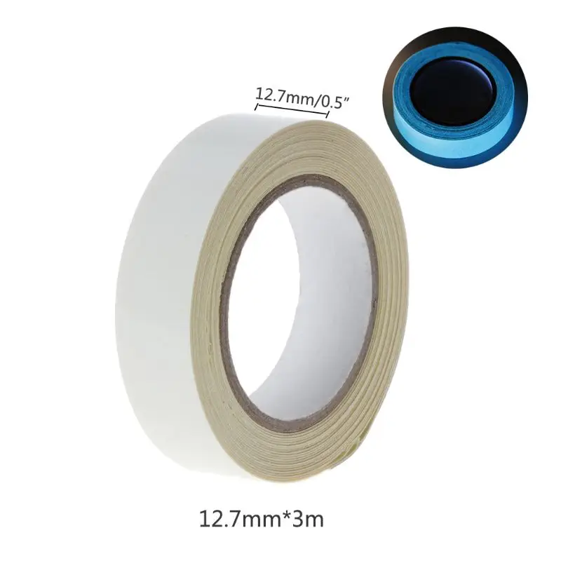 

3m PET Luminous Tape Glow In The Dark Night Fishing Cycling DIY Safety Warning MOLC