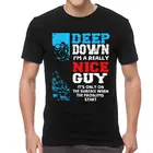 Забавная футболка для дайвинга с аквалангом, Мужская хлопковая футболка с коротким рукавом, топ с глубоким вырезом, хороший парень, новинка для подарка