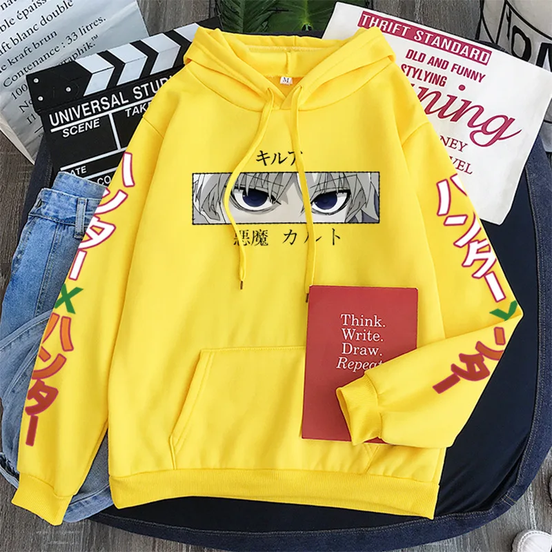 Полноценная трендовая Толстовка Hunter Boy в стиле японских комиксов Харадзюку