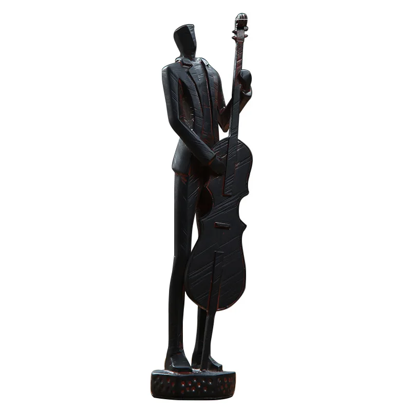 

Music figure statue decoration resin modern abstract sculpture washing soul music dream gift home hotel bedroom decoration