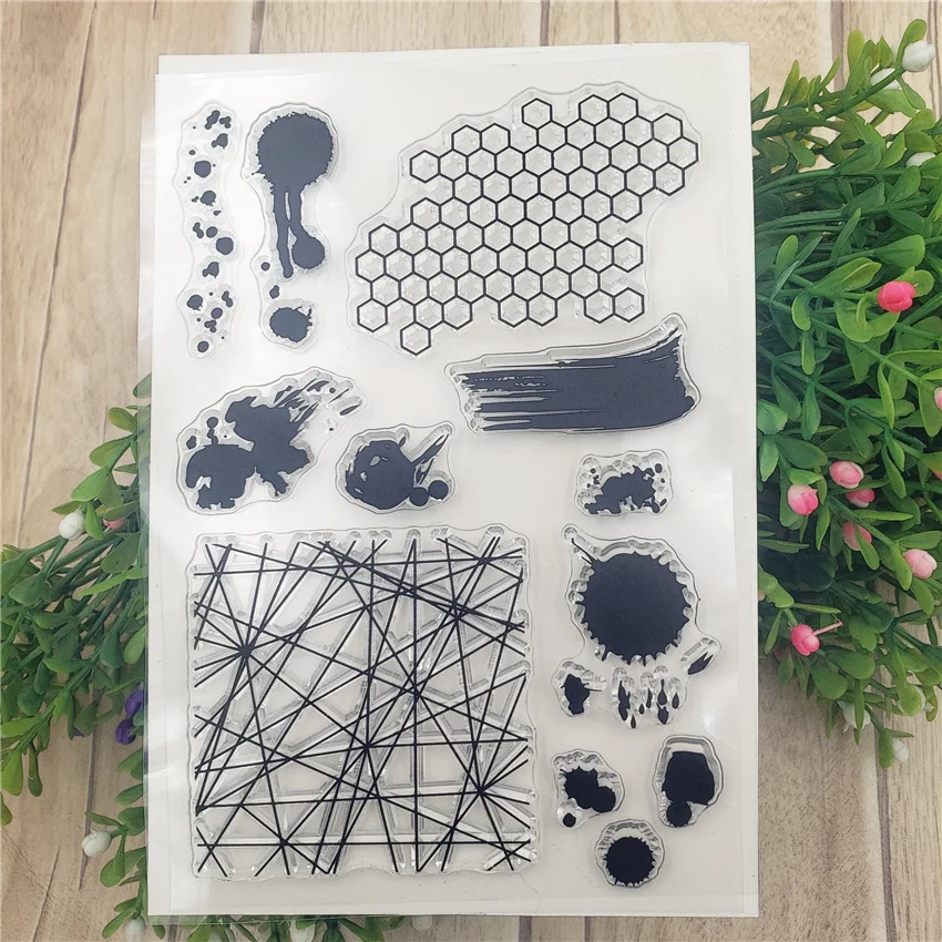 Горячая Распродажа чернила прозрачные штампы/силиконовые уплотнения роликовый