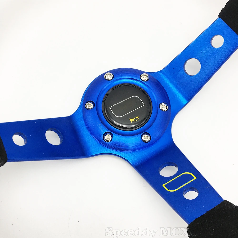 Спортивное универсальное рулевое колесо OM * 14 дюймов 350 мм Гоночное Автомобильное