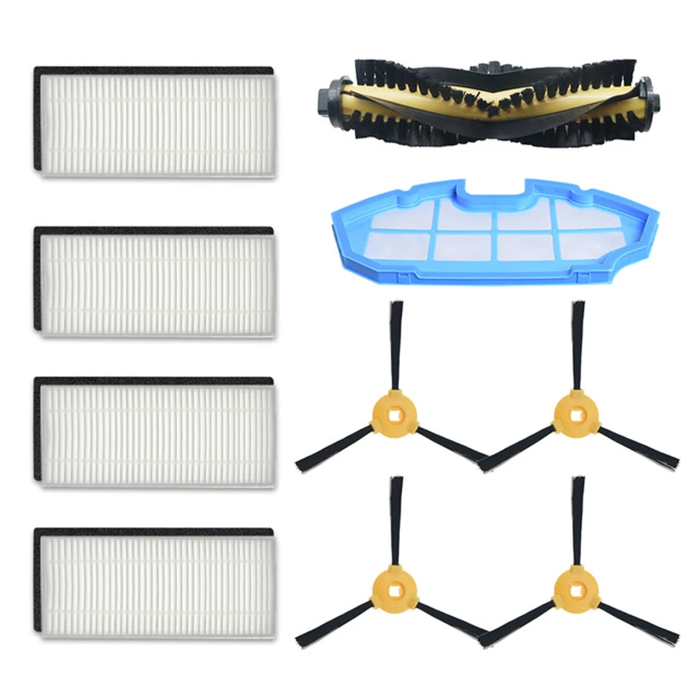 

Robotic Vacuum Cleaner Filter Main Side Brush Kit For ECOVACS DEEBOT N79 N79s CONGA EXCELLENCE 5040 990