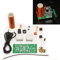diy electronic kit tesla coil generator kit for audio driver board music speaker dc15 24v