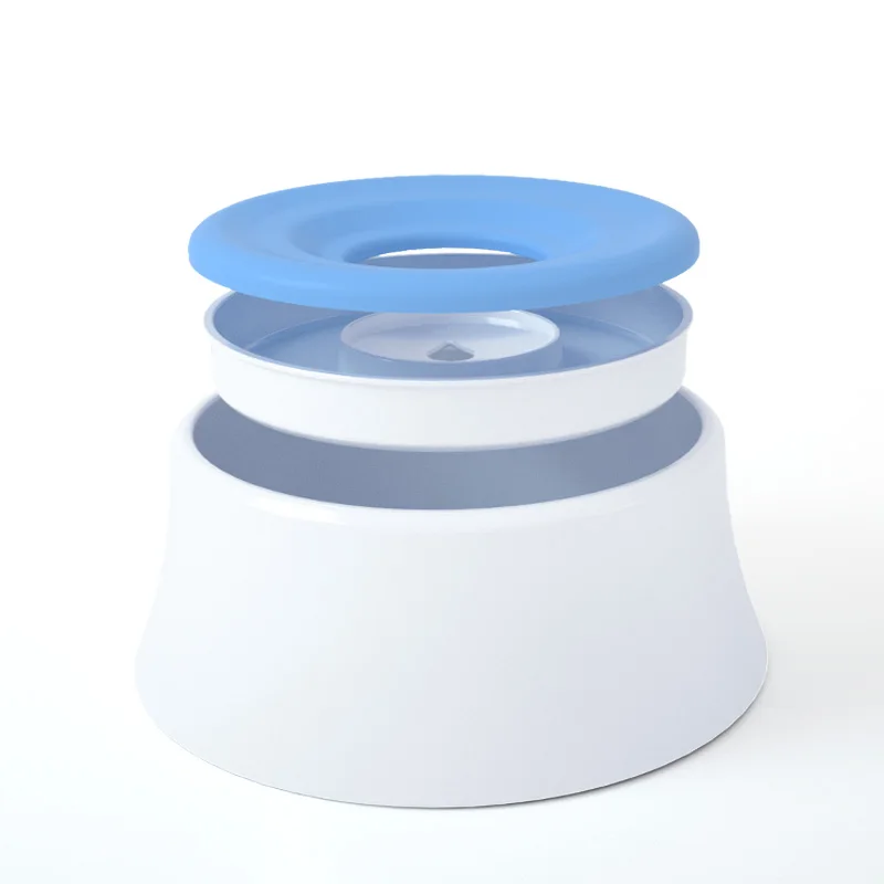 Миска для кошек с питьевой водой пластиковая Одиночная миска повышенный